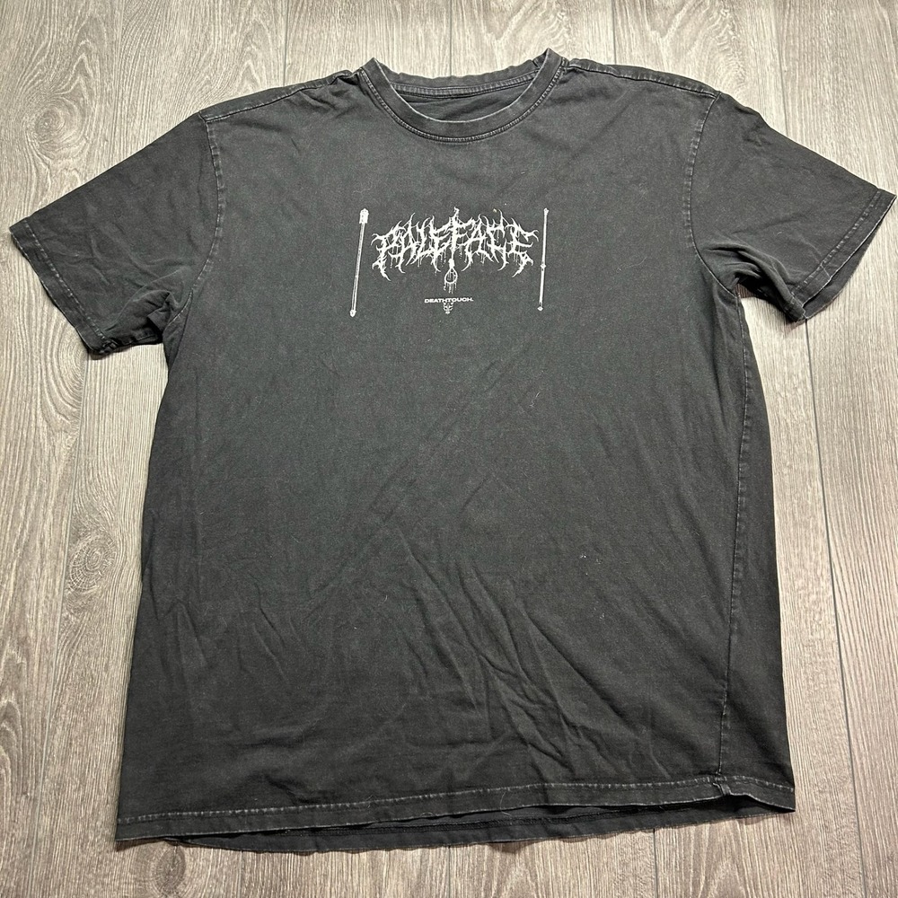Paleface Swiss Deathtouch Graphic T-Shirt Mens XL Black Deathcore Band Tee